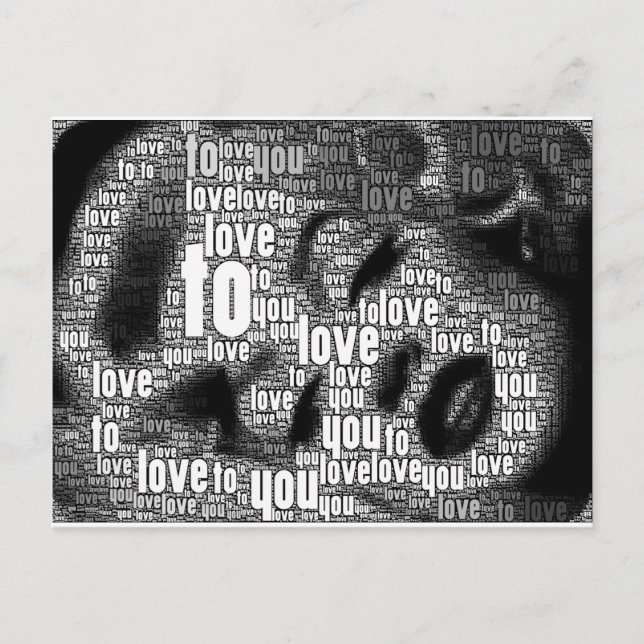 DIGITAL MARILYN POSTCARD (Front)