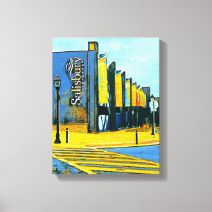 Digital Mixed Media Stretched Canvas Print