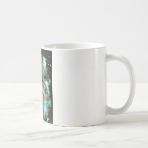 digital monarch butterfly painting coffee mug