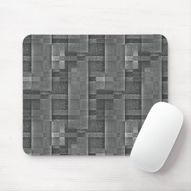 Digital Mounting of Matte Granite Marble Mouse Pad (With Mouse)