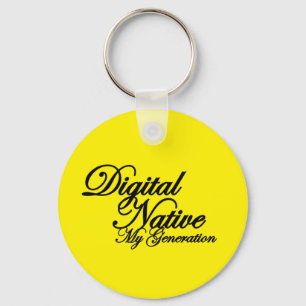 DIGITAL NATIVE keychain