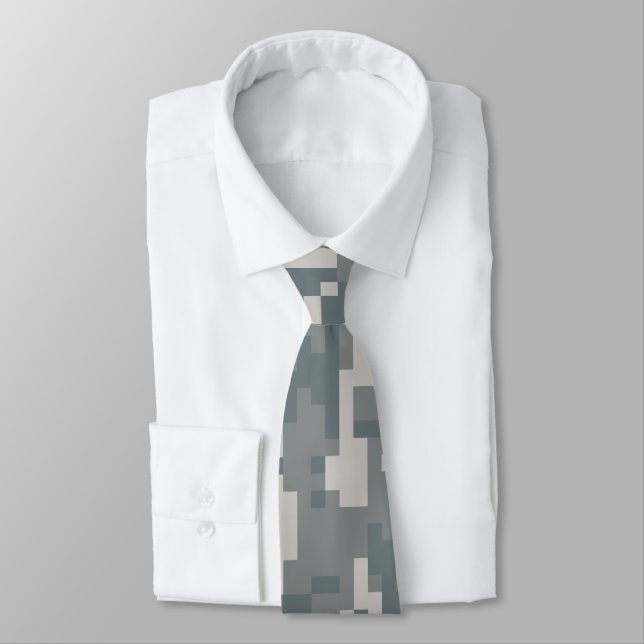 Digital Nature Camo Tie (Tied)