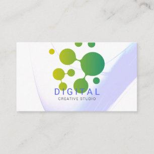 Digital Network Ai Logo Business Card