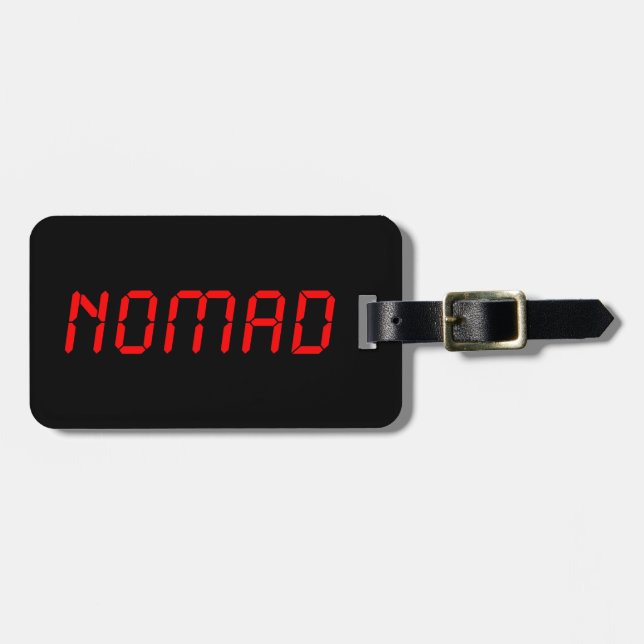 DIGITAL NOMAD LUGGAGE TAG (Front Horizontal)
