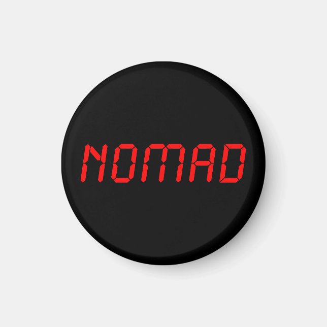 DIGITAL NOMAD MAGNET (Front)