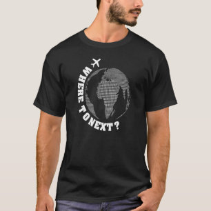 Digital Nomad Perpetual Traveller Freelancer Remot T-Shirt