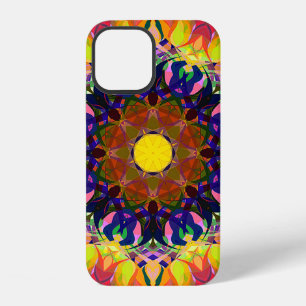 Digital Painting Beautiful Abstract Colourful Back iPhone 12 Case