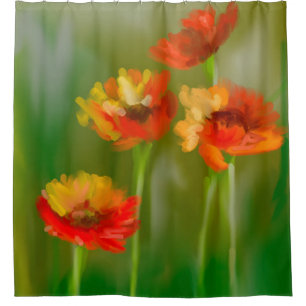 Digital Painting - Red Poppies