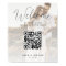 Digital Photo Wedding QR Code Seating Chart