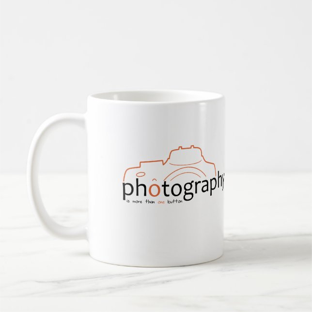 Digital Photography dslr fan mug (Left)