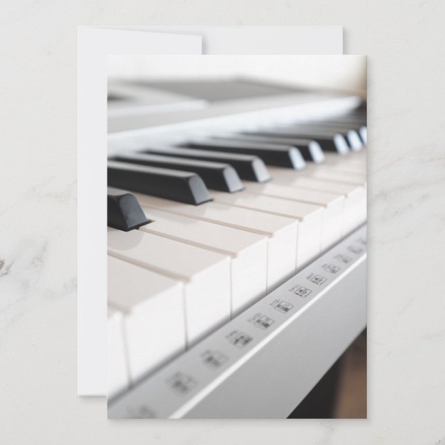 Digital piano keyboard (Front)