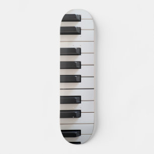 Digital piano keyboard skateboard