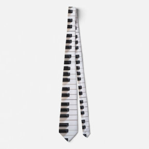 Digital piano keyboard tie