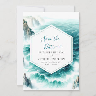 Digital Printable Nautical Wedding Save The Date