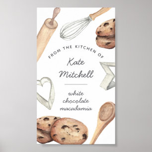 DIGITAL PRINTABLE Personalized Cookie Tag Print