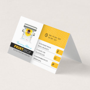 Digital Printing Services Professional Business Card