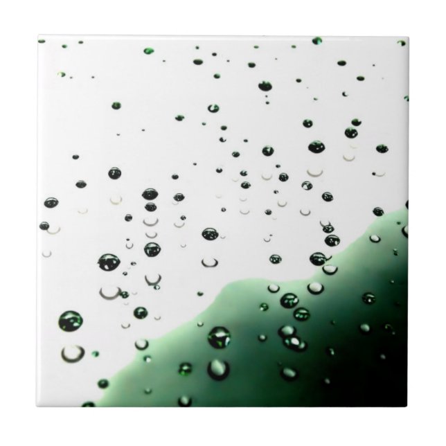Digital Raindrops Tile (Front)