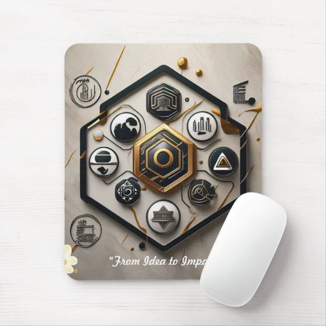 "Digital Renaissance Art" Mouse Pad (With Mouse)