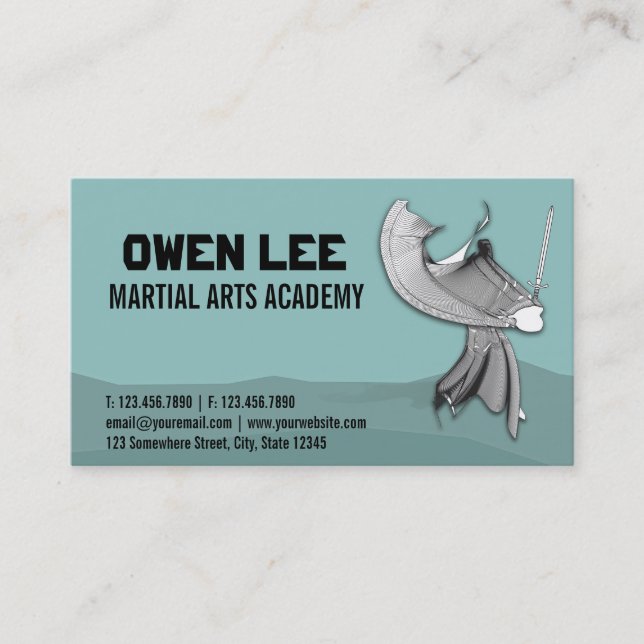 Digital Samurai Business Card (Front)