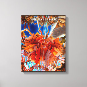 Digital Samurai Canvas Print