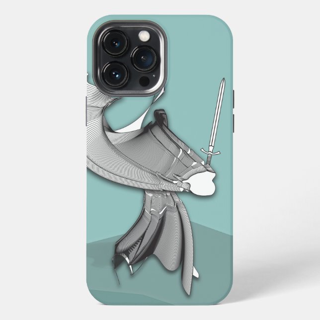 Digital Samurai Case-Mate iPhone Case (Back)
