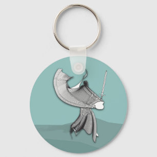 Digital Samurai Keychain