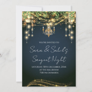 Digital Sangeet invite & Indian Sangeet invites