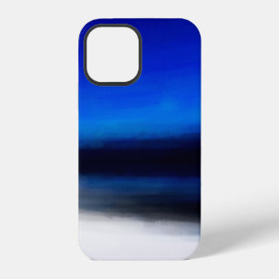 Digital structure of painting. Oil paint abstract  iPhone 12 Case