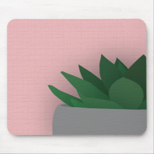 Digital succulent mouse pad