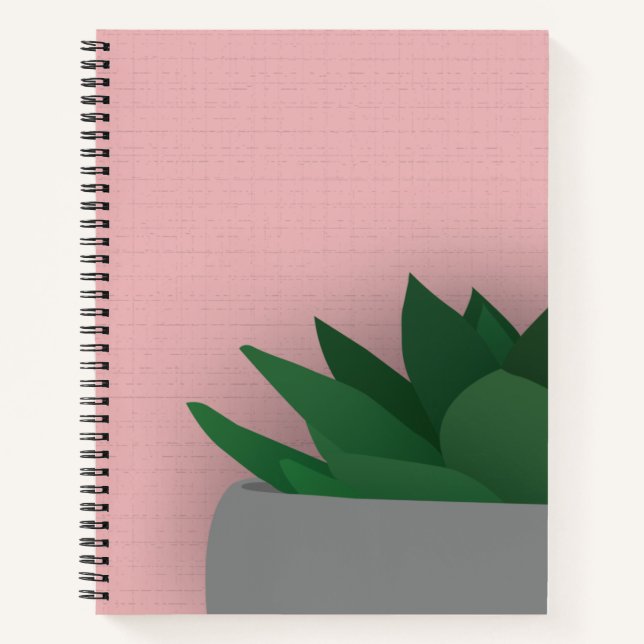 Digital succulent notebook (Front)