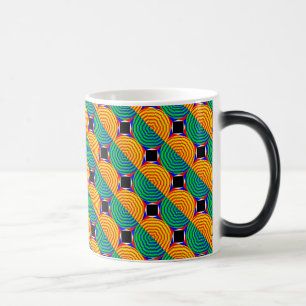Digital Sunrise by Kenneth Yoncich Magic Mug