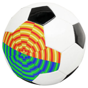 Digital Sunrise by Kenneth Yoncich Soccer Ball