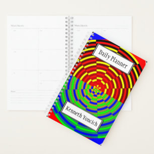 Digital Sunset by Kenneth Yoncich Planner