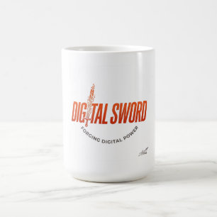 Digital Sword Long Sleeve Shirt Coffee Mug