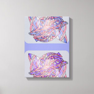 Digital Tentacles Abstract Modern Art Print