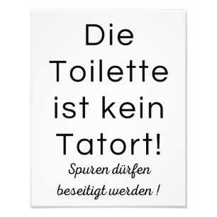 Digital toilet poster toilet guesklo