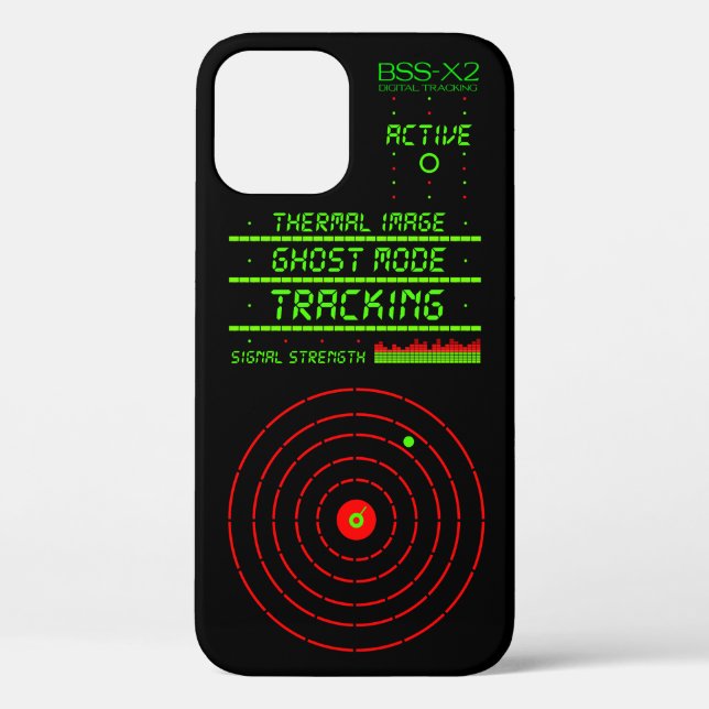 Digital Tracking Security System Fake Surveillance Case-Mate iPhone Case (Back)