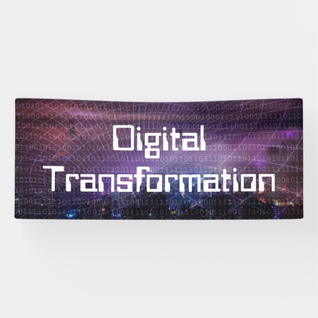 Digital Transformation for Business Banner (Horizontal)
