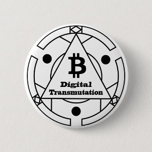 Digital Transmutation Alchemy 2 Inch Round Button