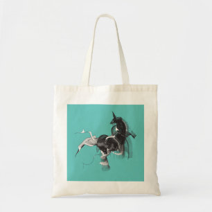 Digital Unicorn Tote Bag