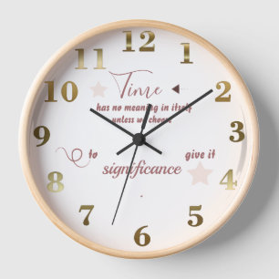 Digital Wall Clock Time