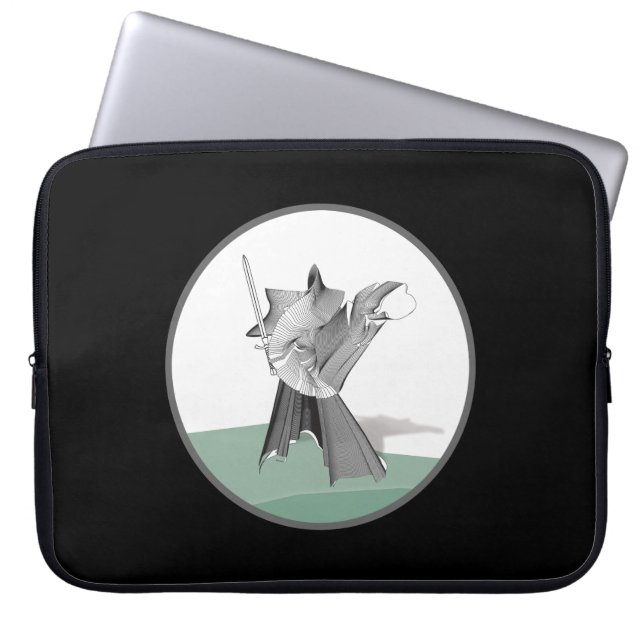 Digital Warrior Laptop Sleeve (Front)