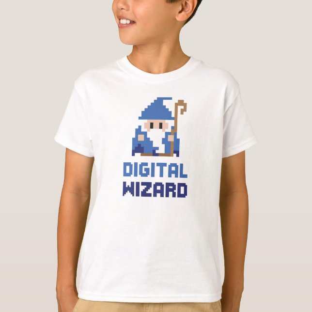 Digital Wizard T-Shirt (Front)