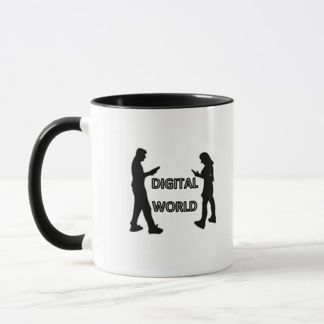 Digital World Mug (Left)