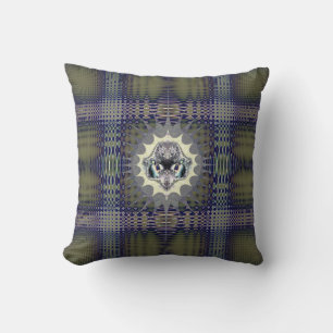 Digital World Throw Pillow
