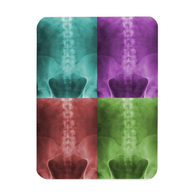 Digital X-Ray Art Premium Magnet (Vertical)