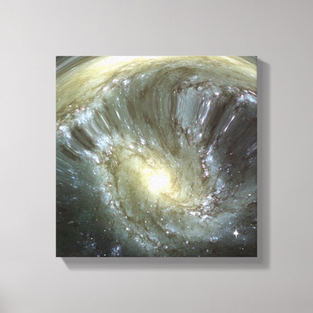 Digitally altered galaxy canvas print (Front)