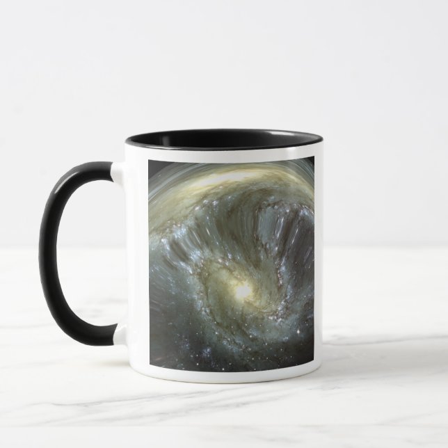 Digitally altered galaxy mug (Left)