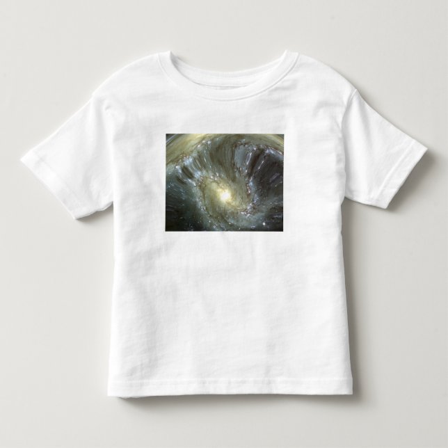 Digitally altered galaxy toddler t-shirt (Front)