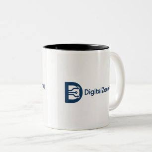 DigitalZoneAi Two-Tone Coffee Mug